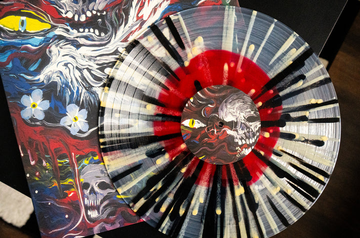 All The Devils Are Here - Red in Clear with Heavy Black and Yellow Splatter LP