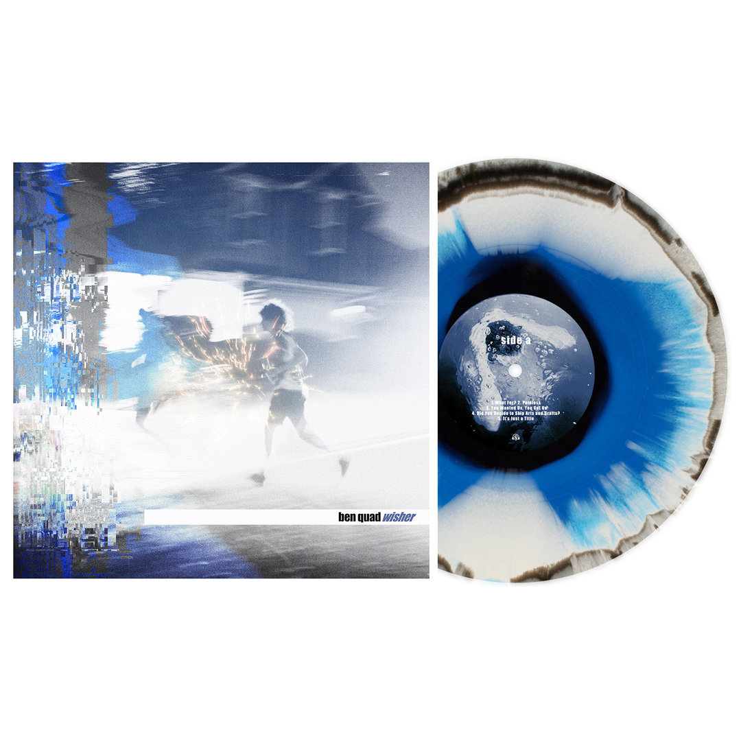 Wisher - Blue, Bone & Black A-side/B-side LP