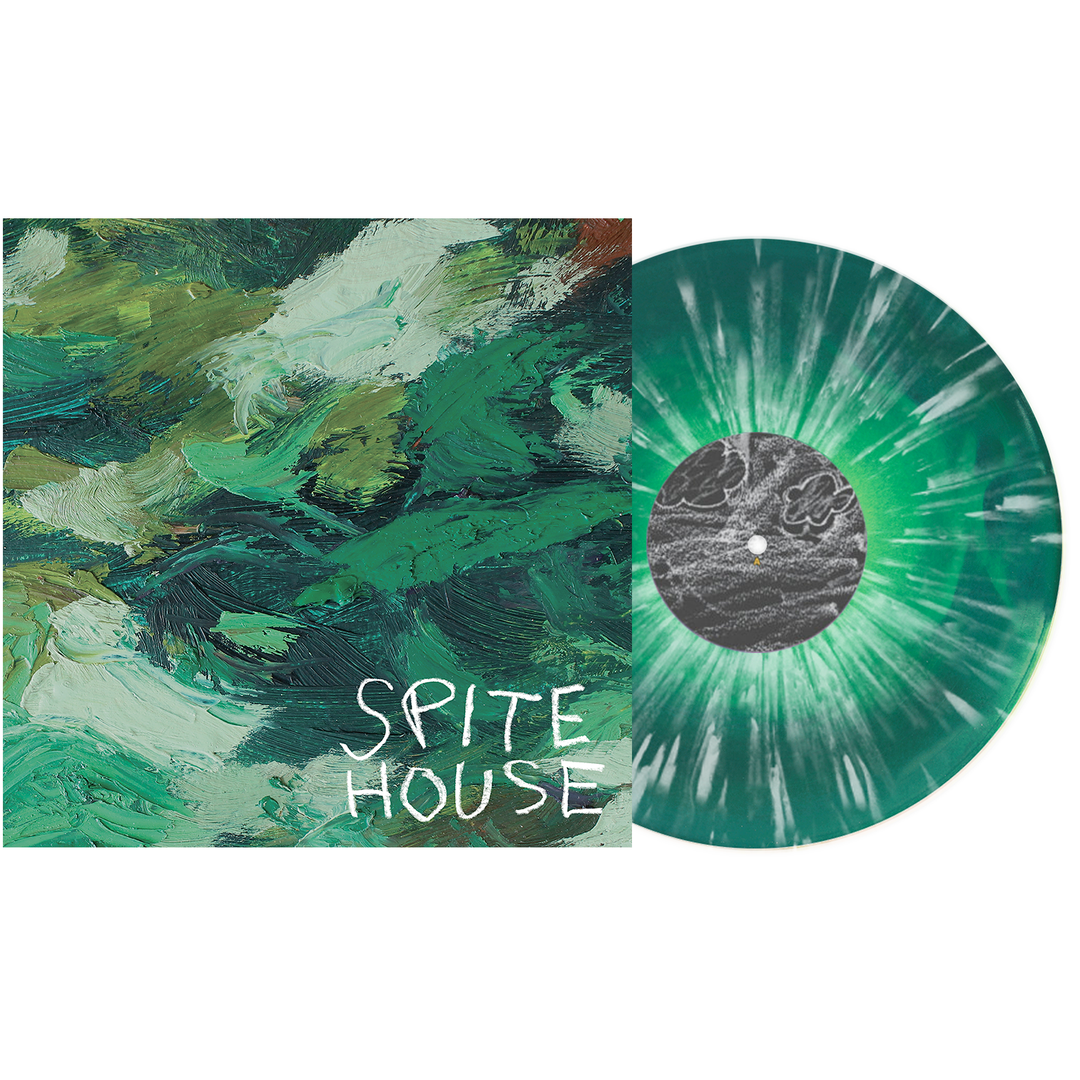 Spite House - Mint In Sea Blue W/ Heavy White Splatter LP