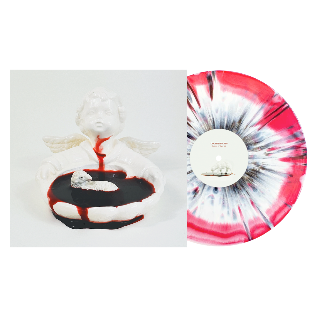 Heaven Let Them Die - Blood Red & White Aside/Bside w/ Black Splatter LP