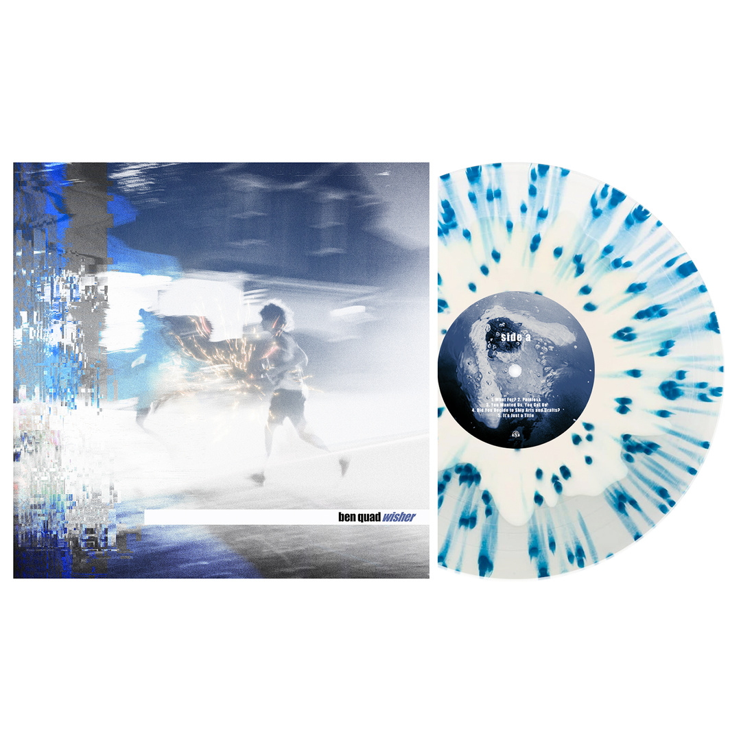 Wisher - Bone in Clear w/ Blue Splatter LP