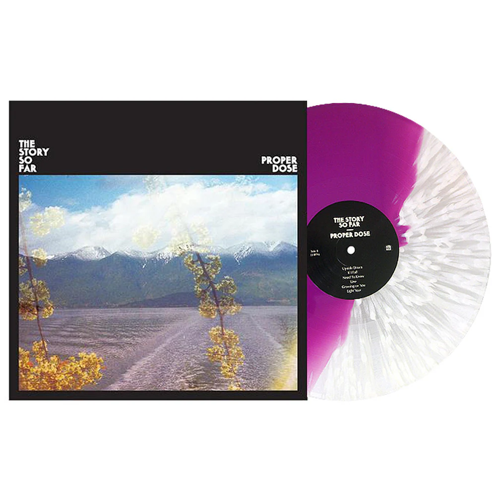 Proper Dose - Half Purple / Half Clear w/White Splatter LP