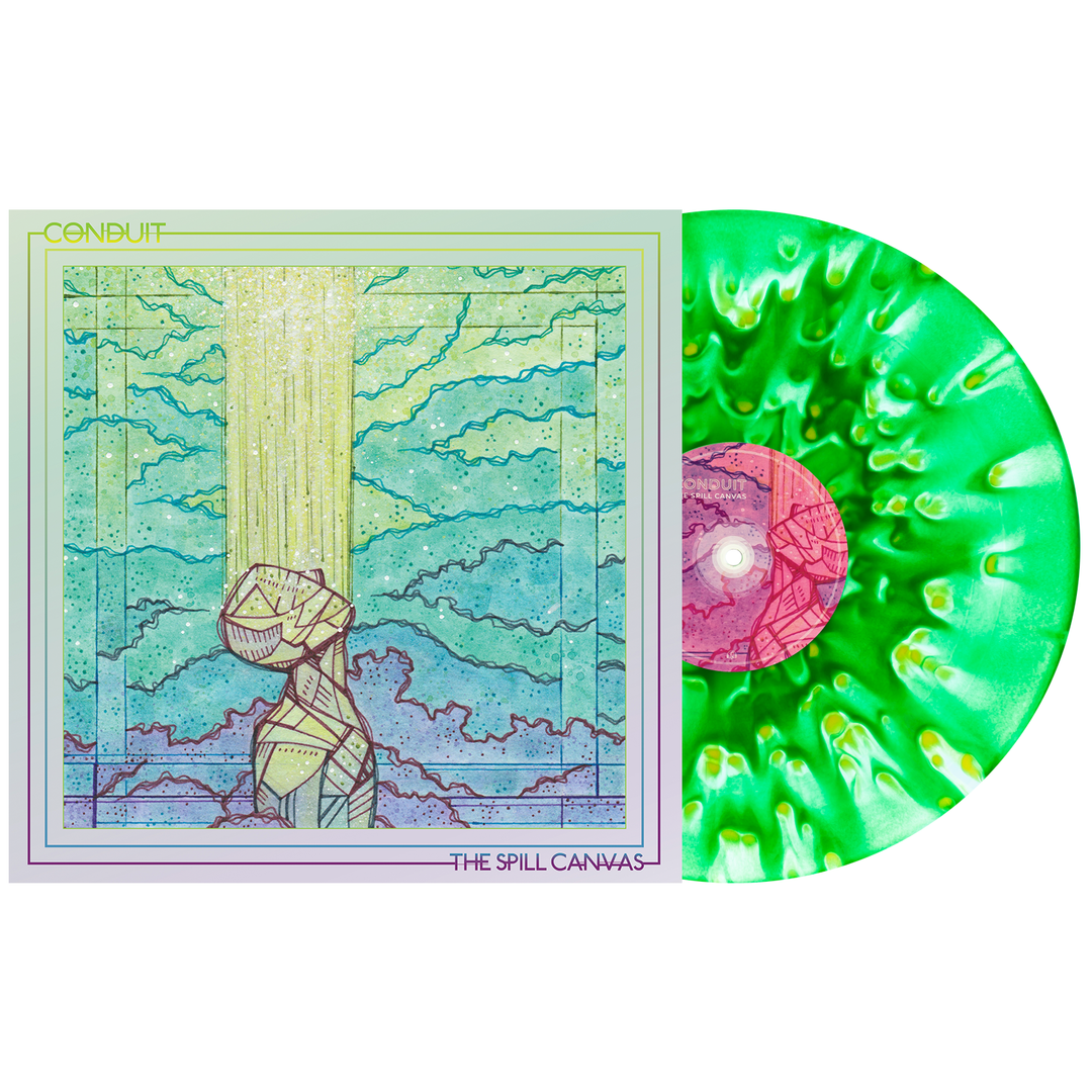 Conduit - Doublemint & Electric Blue Aside/Bside W/ Easter Yellow Splatter LP - Vinyl