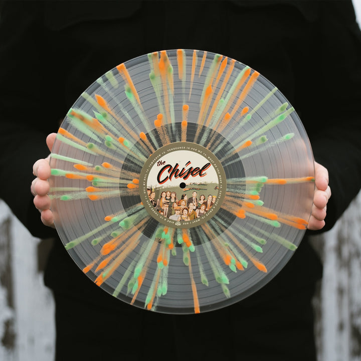 What a Fucking Nightmare - Milky Clear w/ Heavy Halloween Orange Mint and Olive Splatter LP - Vinyl