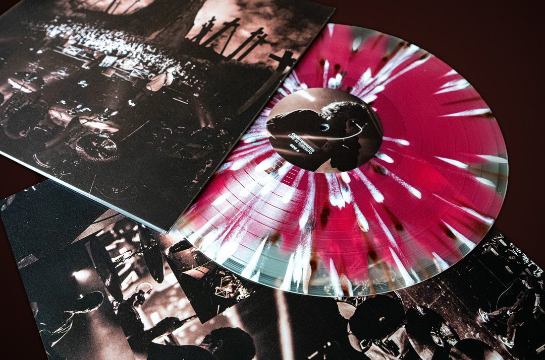 Live In Toronto - Oxblood in Milky Clear with Heavy Brown & White Splatter LP