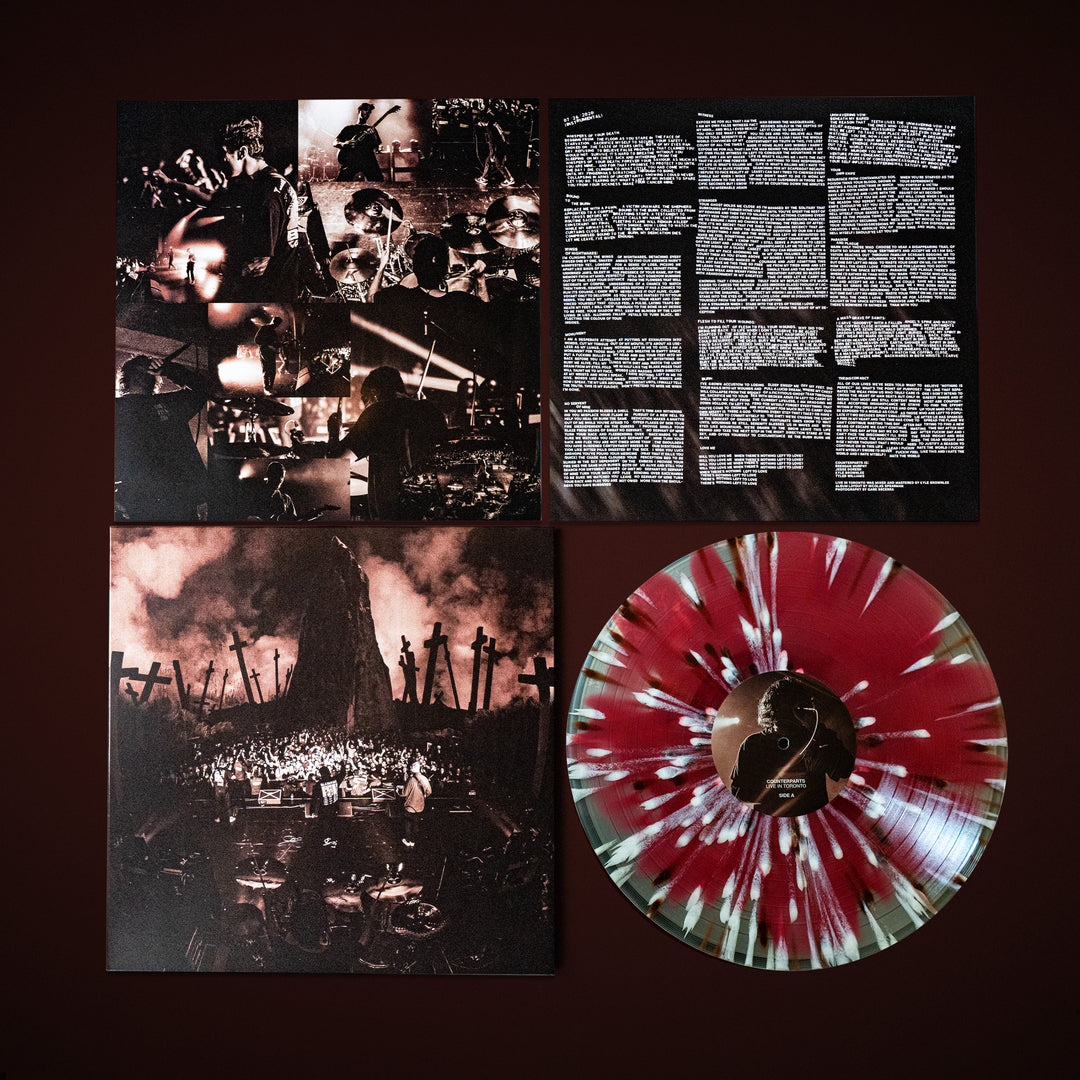 Live In Toronto - Oxblood in Milky Clear with Heavy Brown & White Splatter LP - Vinyl