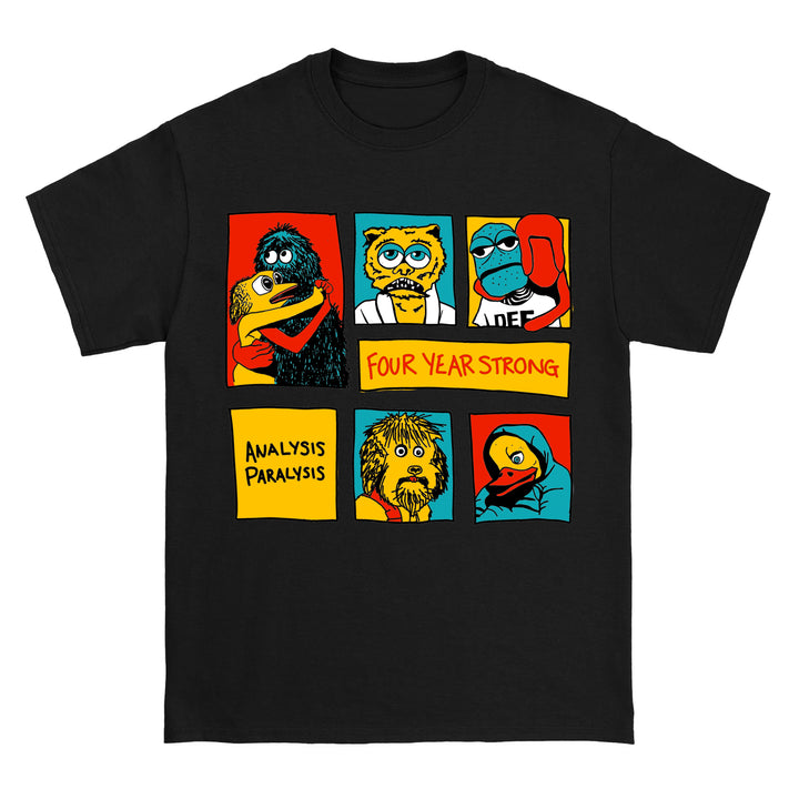 analysis paralysis Character Black - Tee - Tee