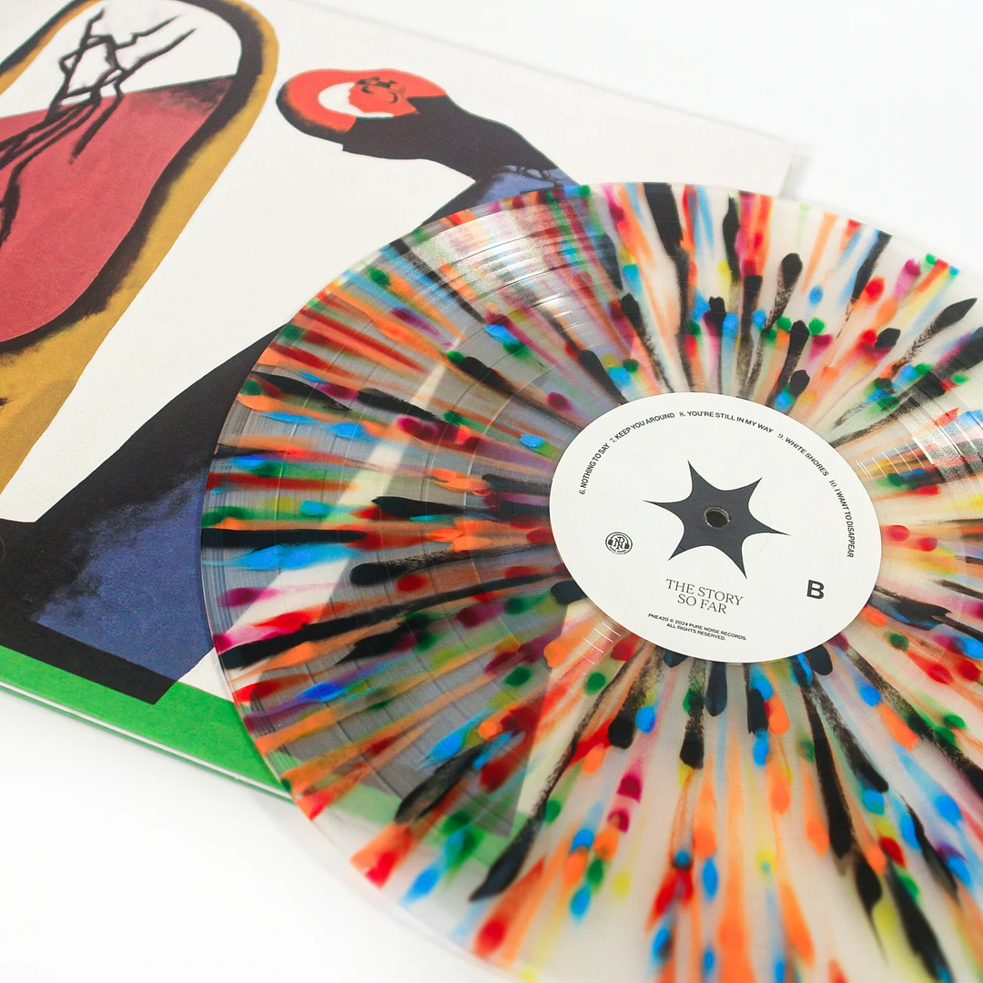 I Want To Disappear - Milky Clear w/ Rainbow Splatter LP