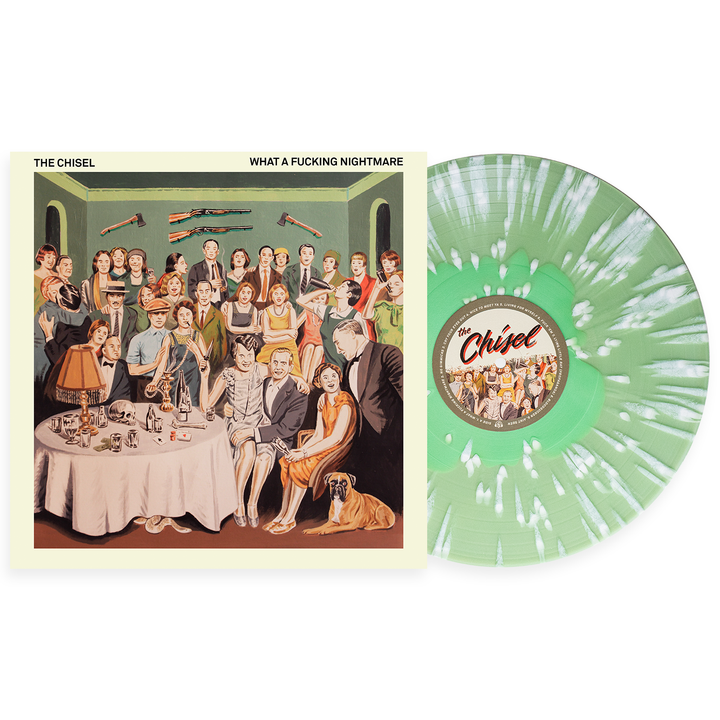 What a Fucking Nightmare - Mint in Coke Bottle Green w/ Heavy Black Splatter LP - Vinyl