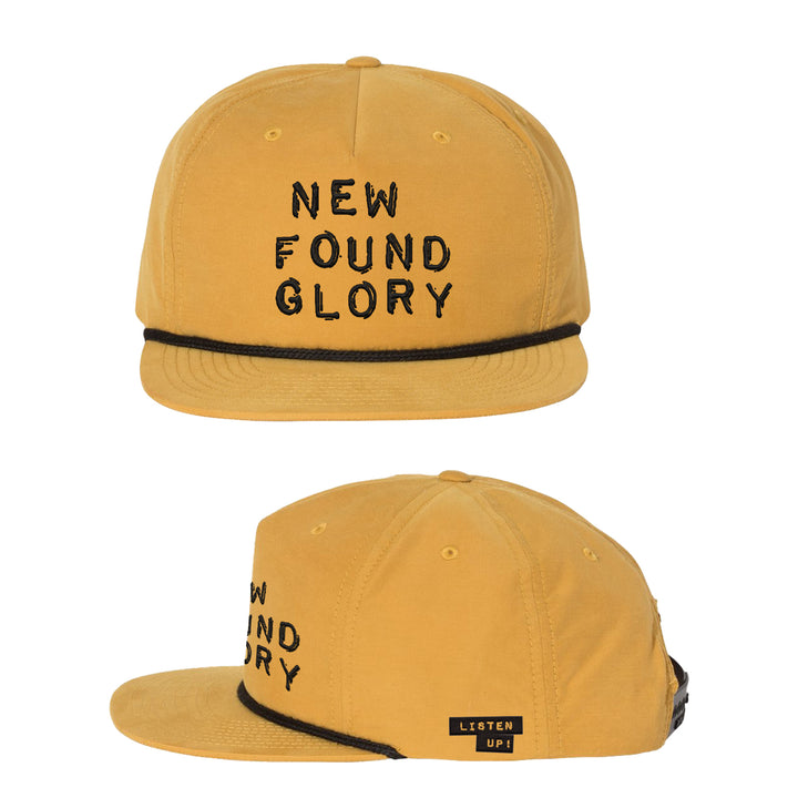 New Found Glory - Logo Hat Yellow
