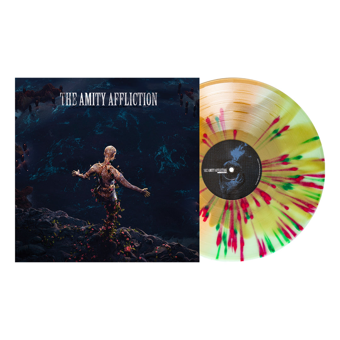 Let The Ocean Take Me (Redux) - Gold in Half Beer/Half Coke Bottle w/ Pink & Green Splatter LP - Vinyl