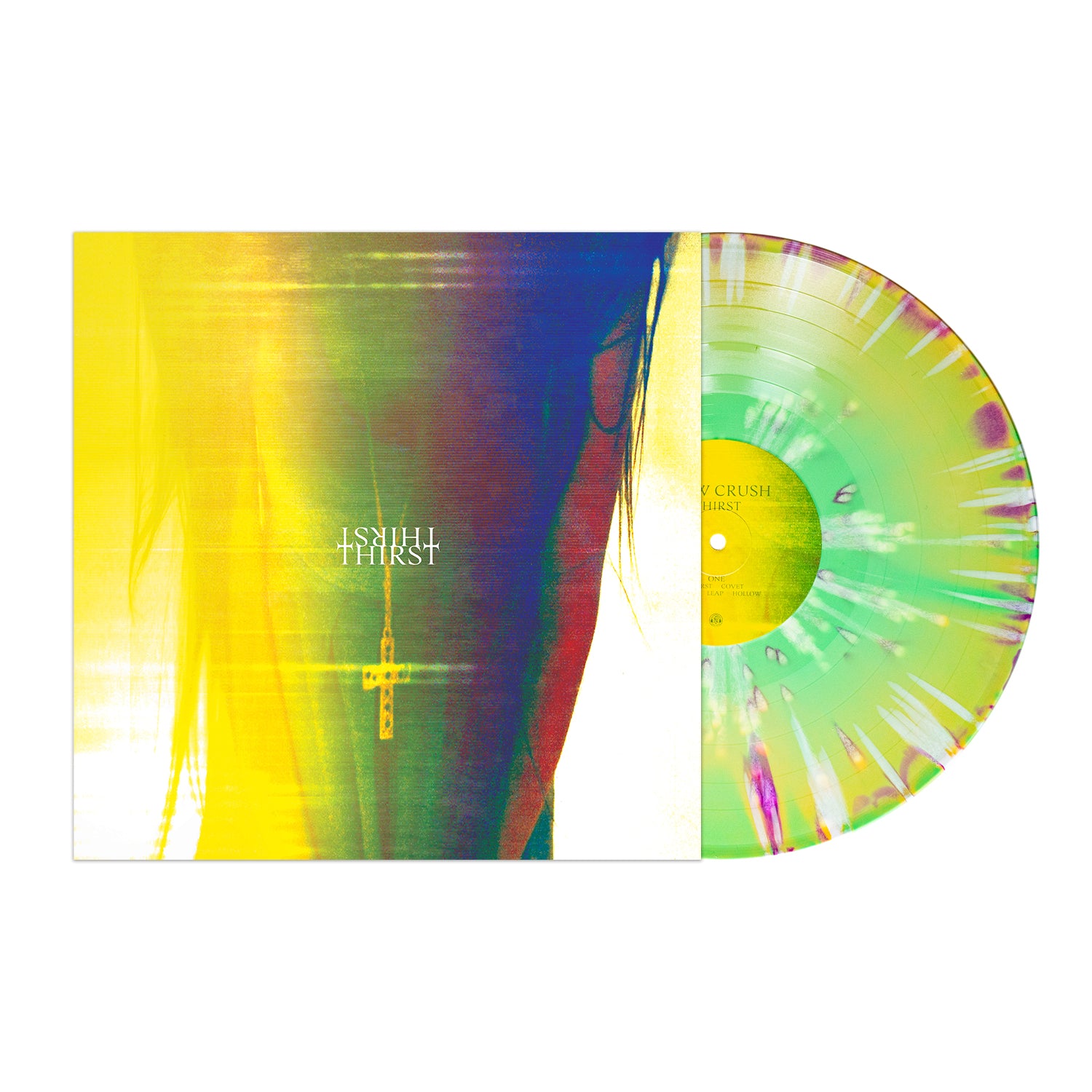 Thirst - Mint, Yellow & Purple Aside/Bside w/ White Splatter