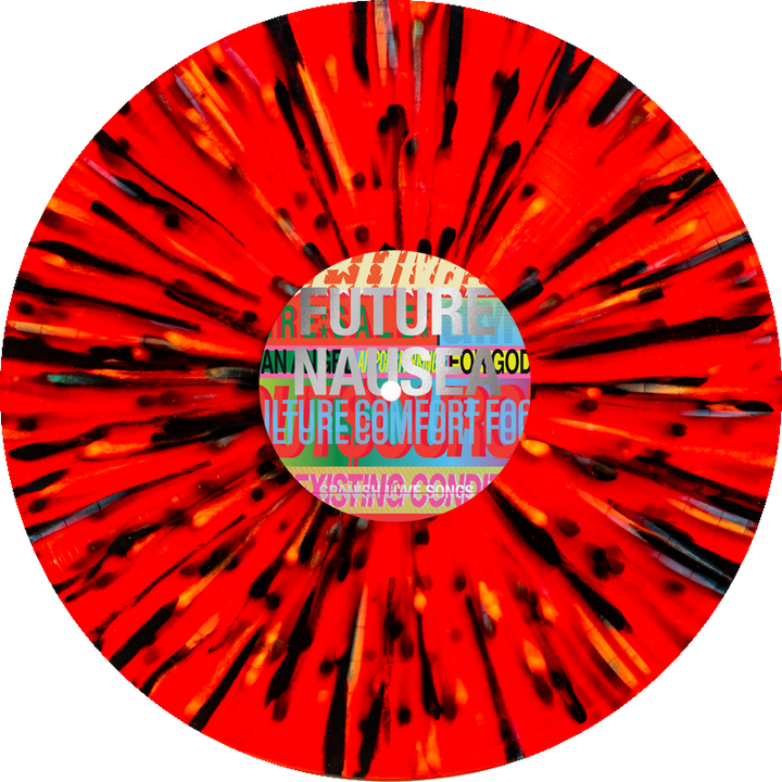 Future Nausea - Blood Red w/ Rainbow Splatter LP