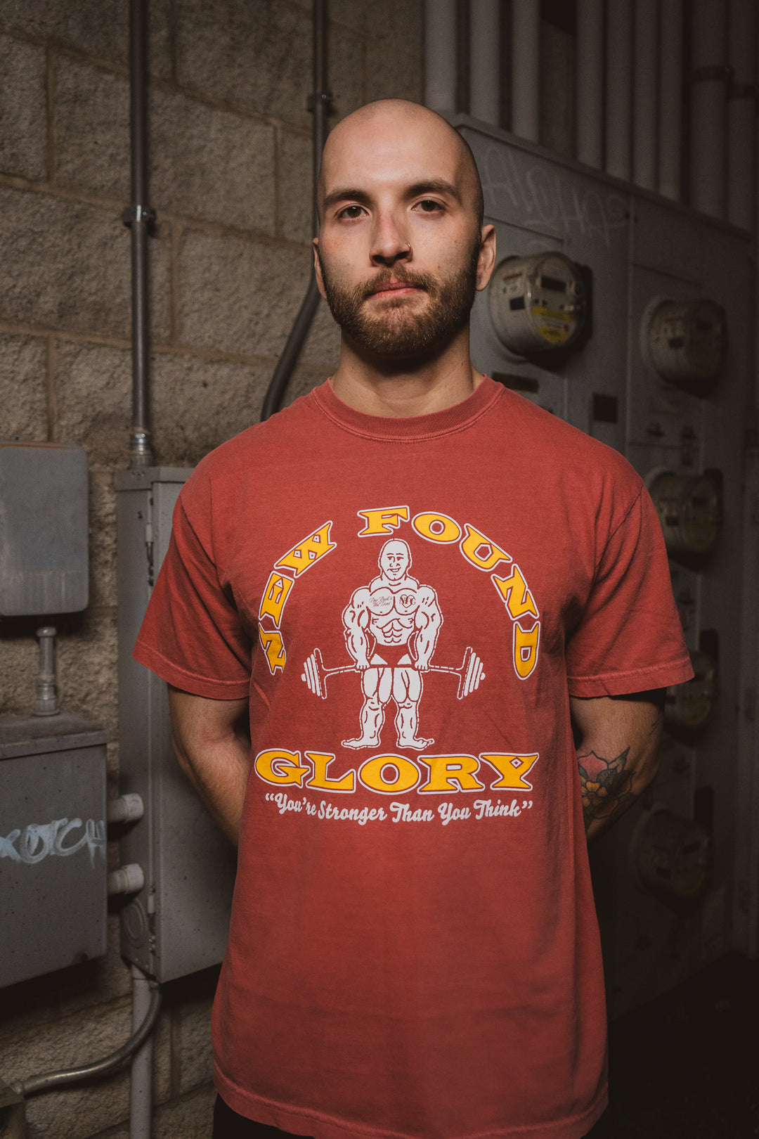 Golds Gym Red T-Shirt