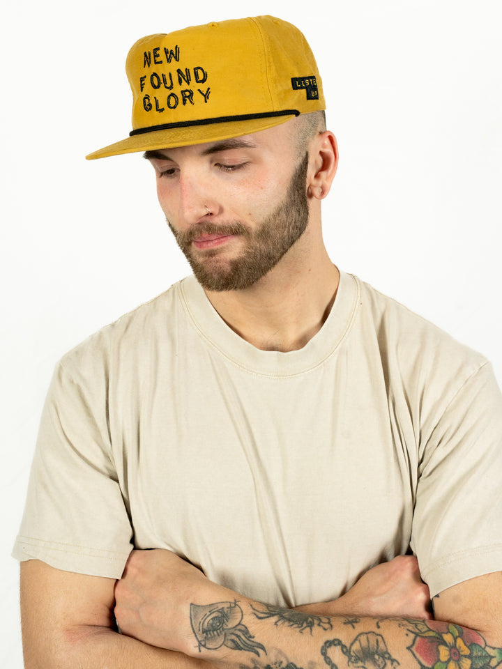 New Found Glory - Logo Hat Yellow