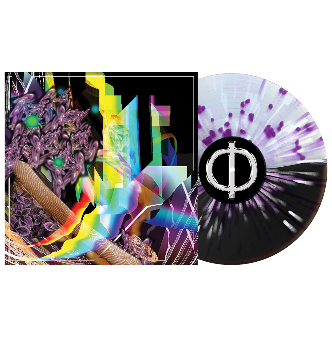 Holy Ghost - Half Black Ice / Half Clear with Heavy Purple & White Splatter LP - Vinyl