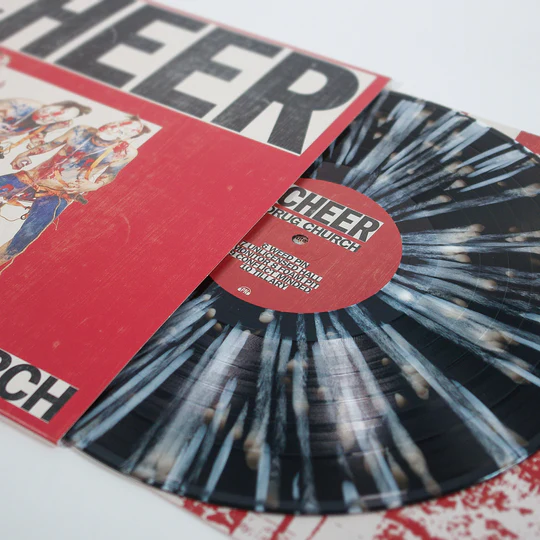 Cheer - Black Ice w/ White Splatter LP