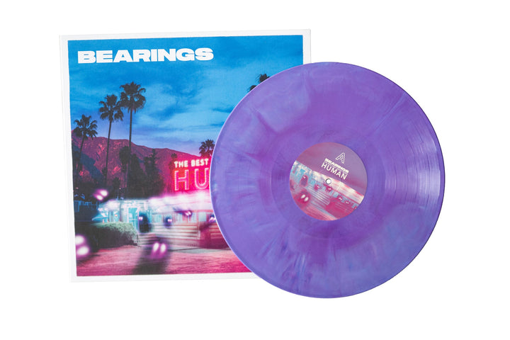 The Best Part About Being Human - Purple White & Blue Galaxy LP - Vinyl