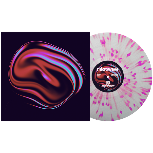 Let’s Start Degeneracy - Clear with Baby Pink & Purple Splatter LP