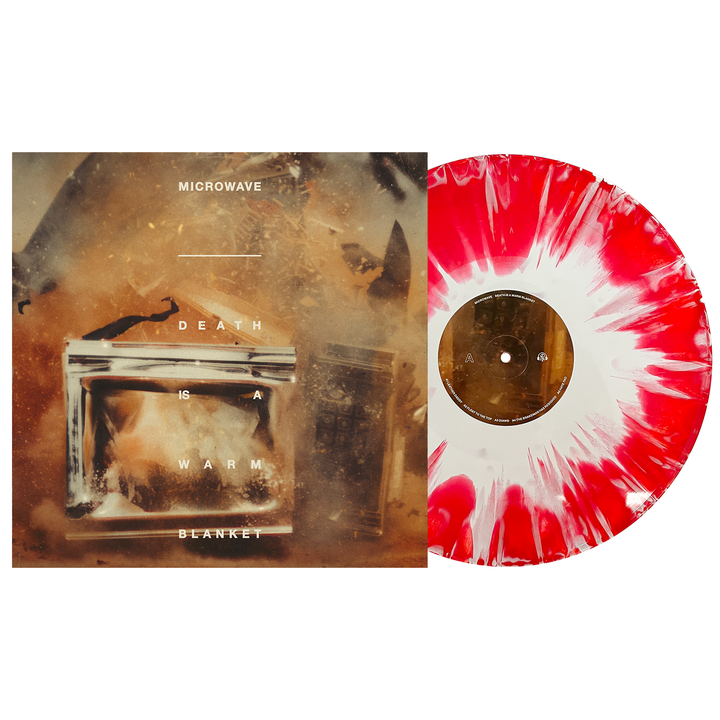 Death Is A Warm Blanket - White/Magenta/Orange Aside/Bside W/ White Splatter LP - Vinyl