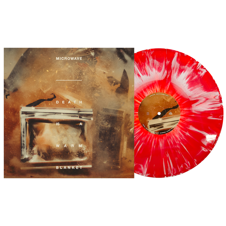 Death Is A Warm Blanket - White/Magenta/Orange Aside/Bside W/ White Splatter LP - Vinyl