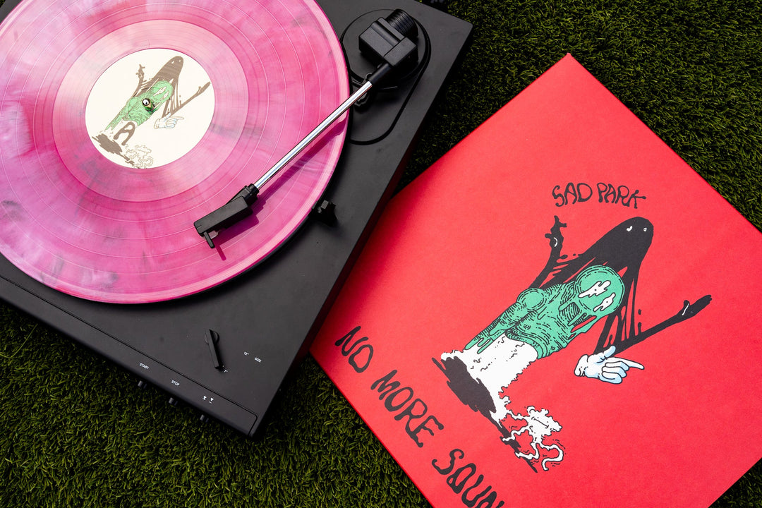 No More Sound - Red Black & White Galaxy LP - Vinyl