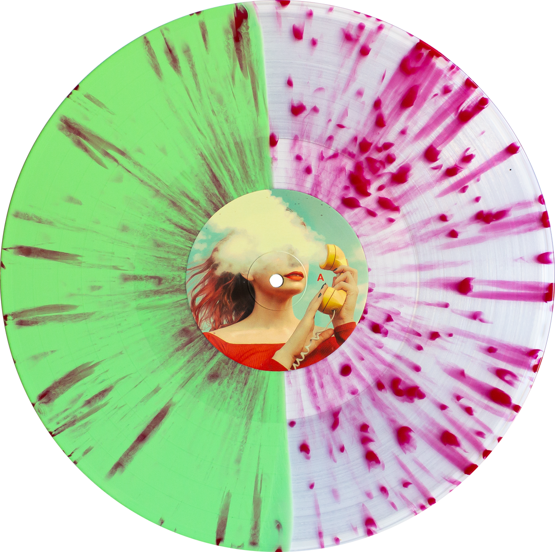 Hello It’s You - Half Ultra Clear / Half Mint w/ Heavy Red(ish) Splatter LP - Vinyl