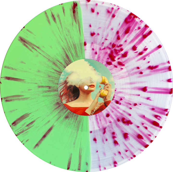 Hello It’s You - Half Ultra Clear / Half Mint w/ Heavy Red(ish) Splatter LP - Vinyl