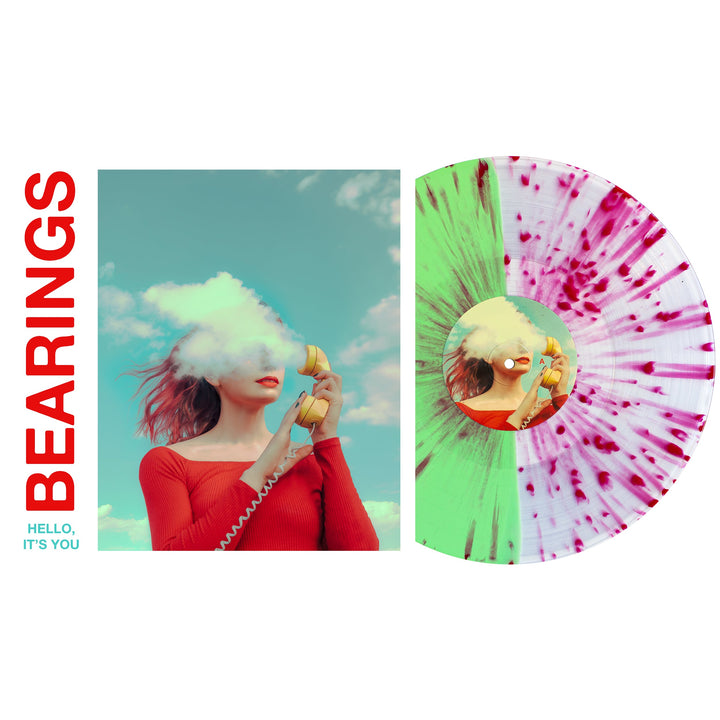 Hello It’s You - Half Ultra Clear / Half Mint w/ Heavy Red(ish) Splatter LP - Vinyl